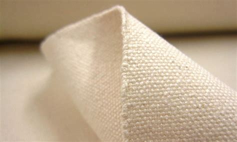 characteristics of canvas fabric.